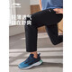 Pantalones de chándal de li ning pantalones de jogging de secado para hombres pantalones casuales de verano pantalones de seda rectas pantalones de mascotas de entrenamiento de baloncesto armario