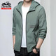 Classic Car Suncreen Vêtements pour hommes 2025 Été Vêtements de peau mince Ice Silk Cola Casual Jacket Jacket N9928 Mist Blue 10xl 17090-110Jin [Jin est égal à 0,5 kg]