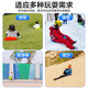 Gardening floor mat, grass board, ski mat, children's slide, butt cushion, grass lawn mat, sand slide artifact, thickened, separate 1 fan shape, color remarks