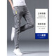 CK jeans men's summer thin slim-fitting small feet ripped beggar pants trendy long pants men's 2025 stretch Uniqt 6636 gray + 306 black 6636 gray + 306 28 two feet one