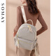 Somay sac à dos pour les femmes 2025 Nouveau sac de toile polyvalent de banlieue Voyage petit sac à dos grande capacité d'étudiant sac à école sac