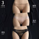 七匹狼（SEPTWOLVES）蕾丝内裤女纯棉裆女士性感低腰三角超火辣新款2025女式短裤 9227#咖啡+白色+黑色(装) 3条 L 110-130斤
