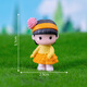 Gelun cartoon little girl cute doll boy couple decoration landscaping birthday gift office desk decoration set 4 boy next door