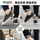 Katile crocodile shoes men's shoes 2025 new one-foot sports casual shoes men's leather shoes genuine leather soft sole shoes men's ice blue-7374-Trendy and versatile 39 standard sports shoes size