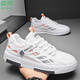 Semir Offizieller offizieller Markenschuhe im Peking-Stil im Sommer Large Mesh atmungsfreie Sportsportschuhe ausgehöhlten Schuhen Amerikaner Retro Milan Farbe Frühling und Sommer (5009 Modelle) 43