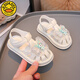 G.Duck Kids Little Yellow Duck Girls Sandalen Süße Bow Kulomi 2025 Sommer Neue Kinderschuhe Anti-Schlupf-Mode und vielseitig DM-9902 Pink 28 Größe 16,5 cm
