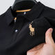Lao Luo Polo Shirt Short à manches à manches courtes Paul Lapon Ti-SHIRT OFFICIEL STAGNE POLO POLO POLO POLO MIDE MIDE 829 GREN GREN GRENE [HIGHE-DEP] 2XL 145-165JIN [Jin est égal à 0,5 kg]