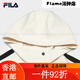 
FILA FILA official women's knitted hooded jacket 2025 spring new fashion casual simple ice cream white-IV XS all size