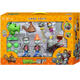 Onevan Pflanzen gegen Zombie Toys Guiant Giant Zombie Revival Age Trolley New Charakter Original Erbse Weichgummi 686-193 Set