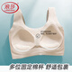 Langsha underwear for women in summer thin straps without marks and no steel rings, large breasts, small breasts gathered and versatile suspender vest bra