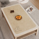 Apocalypse German quality Japanese simple and elegant tea table mat without washing, waterproof and oilproof leather table mat table cloth rectangular dining table mat A1049 turns waste into treasure 80*135cm