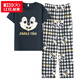 Pajama de frijoles rojos (hodo) para mujeres en el jersey de verano algodón puro pantalones de manga corta MM más grasa más grasa más gran tamaño suelto 200 jin [Jin equivale a 0.5 kg] ropa de hogar de dibujos animados 3519 pantalones de manga corta de chincheta blanca m estándar de mujeres_80-100 jin [Jin igual 0.5 kg]