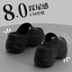 Huili 8 cm dick-solide Hausschuhe für Frauen im Sommer Neuen Stil für den neuen Stil von Wear-Anstieg und lässige EVA-Internet-Promi-Strandstrand mit hohen Sandalen schwarz [3881] Schöne 8,0 cm dick-Soled 35-36 positive Größe