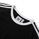 Adidas clover Männer Top 2025 Sommer Neue Mode dreistreifen schwarz-weiß runde Hals lässig Langarm T-Shirt IA4877 M