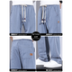Fan Hao Bingsi Jeans Herren Sommer Dünn Tennis loser Straight American High Street Trend Brand Weithöhe Casual Long Hosen T1048 Blue M [100-110jin [Jin entspricht 0,5 kg]]]