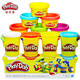 Playdoh Bunte Mud Plasticine Clay Kinderton handgefertigtes Spielzeug für Grundschüler sicherer Männer 4 Farben dehnen farbenfrohe Schlamm-e9864 4 Farben