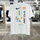 Nike (NIKE) pure cotton short-sleeved men's top breathable casual T-shirt loose half-sleeved fan white HF6172-133 L