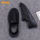 Jeep (Jeep) Old Pékin Chaussures en tissu de Pékin Summer Summer Trendy Volyle Toile Chaussures Chaussures décontractées paresseuses pour hommes SHAUTES TRENDY YS9901 BEIGE 41