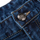 
ROMON brand high-end jeans for men and middle-aged men straight casual cotton trousers for summer thin daddy trousers 3889-Middle blue 29 [waist circumference 2 feet 2]
