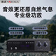 Jin Zheng (NINTAUS) Amplificateur Bluetooth haute puissance Amplificateur à domicile Bluetooth Amplificateur Home Colonne de plafond Home Conférencier Mur Mouris Maginage Home Theatre Combination 800W Power [Audio de 6,5 pouces recommandé] Bluetooth Microphone Entrée de microphone Bluetooth