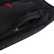ANTA KT Sports Sweatpants Men's New Basketball Loose Casual Breathable Men's Pants Black Sports Pants Trousers Simple Flat Mouth Basic Black 1308-1 L (Male 175)