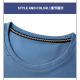 Middle-aged and elderly summer round neck short-sleeved T-shirt for middle-aged men's cool ice silk casual top Daddy suit summer suit men 691 Navy Blue One size 165/S (recommended 110 Jin [Jin equals 0.5 kg] or less)