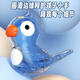 Janes Whistle Toy Children's Oral Muscle Pronunciation Training Toy Water-added Transparent Children's Whistle Instrument Whistle Bird Toy Blue Whistle Water Bird (comes with lanyard)