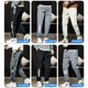 Playboy (Playboy) Hosen für Herren Sommerdünne Modemarke Ice Seide Feeling großer Bindungshosen Schnelltrockne-Übung Neun-Punkte-Freizeithosen 6618 Schwarz + 6629 Meter Weiß 3xl