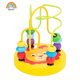 Rainbow House de madera Montessori Autori SIDA ROGLED TOYS INTELECTUALES DE NIÑOS BLOLA DE CONSTRUCCIÓN DE BABLICACIÓN DE BEBIZADO DE 3-6 AÑOS (1 pieza)
