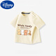 Disney girls T-shirts, children's baby A-class short-sleeved 2025 new cartoon children's pure cotton tops, infant and toddler summer clothing, hot-selling AP14109 purple 80 Recommended height 76-85cm 9-12 months