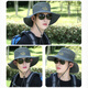 Victoria Traveler Fisherman Hat Summer Sun Hat Sun Protection Hat Men's Cycling Hat Outdoor Breathable Mountaineering Fishing Sun Hat