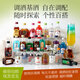 Färero Whisky Convenience Store Bartending 50 ml kleine Weinauslöser ausländischer Alkoholbasis-Alkohol Mini kleiner Flaschenlauge vorgemischter Cocktail-Set 24 Geschenkboxen Geschenkpackung Geschenkpackung