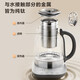 Supor pure titanium health kettle, tea kettle, stewing all-in-one kettle, home kettle, office constant temperature and heat preservation all-in-one electric kettle, water boiler, tea brewer, large diameter stainless steel filter, 1.5L titanium heating plate + titanium filter