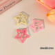 7-pack Colorful Star Seamless Hair Clips Women's Side Bangs Dopamine Broken Hair BB Clip Hairpin Headwear 7-Pack - Broken Hair Clips