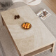 Apocalypse German quality Japanese simple and elegant tea table mat without washing, waterproof and oilproof leather table mat table cloth rectangular dining table mat A1049 turns waste into treasure 80*135cm