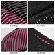 LPCSS Brand Men's Striped Thong Modal Sexy Underwear Fashion Back Piece Ice Silk Mesh Men's T-Pants Black + Burgundy L _100-120Jin Jin equals 0.5kg