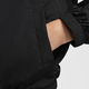 NIKEWindrunner woven loose full zipper jacket for women black/white black/white XS