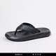 Rowilcs Slippers nuevas hombres Summer 2025 Nuevas chanclas versátiles casuales de moda y de moda Men Black 9836 38