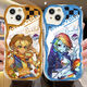 Kyodo Little Pony Poly Soft Bee Qi Qi aplicable Vivoy78 Redmi Note12tPro Caso móvil Oppok10x Real Me Gtneo5 Huawei Nova11 Apple 14 Xiaomi 1 Patrón de crema N3884 OPPO Otros modelos