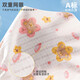 Girls' dress for summer thin pure cotton mesh princess skirt for 1-3 years old baby A-line skirt cute baby floral skirt cute flowers and plants (7A antibacterial) 90 Recommended on December 20-24 Jin [Jin equals 0.5 kg]