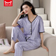 Catman (Miiow) Pure Cotton Pajamas для женщин весной и летним брюками с коротки