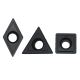 CHUNTU CNC Centrado Chafling Blade // cuchillo de chaflán especial para piezas de acero Cuchar de perforación de punto fijo de acero inoxidable DCEW11304GX-CS3000