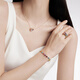 
Chow Tai Fook ENZO 18K Gold Colorful Gem Ring Women's Gift EZV3886 No. 12