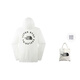 North and North the North Face City Outdoor Series Back Letter Logo Imprimé Hooded Snow Peak White XS