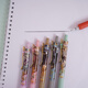 Хроники гробниц UHFQ Raiders 'New Blind Box Pen Creative Anime Peripheral Stationery Press Natural Pen Quick Dry Black Water Pen 0,5 м х-6174 Временный агент Blind Box Strance 6 0,5 мм 0,5 мм x сингл