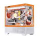 Colorful Orange Shadow Orange Family Bucket i5 14600K/12600KF RTX5060Ti cardless white assembled computer desktop game e-sports host diy flagship store sea view room complete machine six i5 14600KF+5060+1T+16G