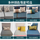 No. 1 Haoting Solid Wood Sofa Living Room New Chinese Furniture Small Apartment Single and Double Triple-Player Storage 2025 New Model 9901# Independent Single [Storage] Cotton and Line Cloth Cover