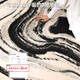 Sala de estar de alfombra VanMBO Luz de forma especial Luxury 2025 Nuevo estilo Carefre de sofá Irregular Mesa de centro de sofá Mostín de piso Bedroomed Henwan-15862 200cm*340cm adecuado para 4 personas o sofá en forma de L L