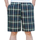 
Summer pajamas, five-point shorts, men's plaid loose and breathable home style, old man's shorts, thin underwear, outdoor style, random style [one set], single size [115Jin[Jin equals 0.5 kg]-175Jin[Jin equals 0.5 kg]]