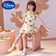 Yihou Kinderpyjamas Mädchen Sommer dünne reine Baumwollschlinge Set Little Girls Falten Stoff Eltern-Kind-Mutter und Tochter Vest Home Anzug Dinosaurier [Lady Sleeve Set] TN-6624 170 Größe 8 (Höhe 85-100 cm)